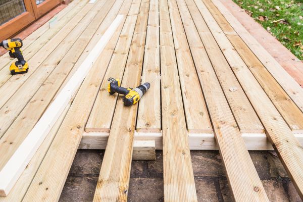 Damaged Deck Boards Repair in Port Orchard