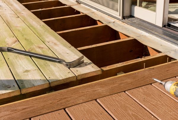Old Deck Repair in Port Orchard