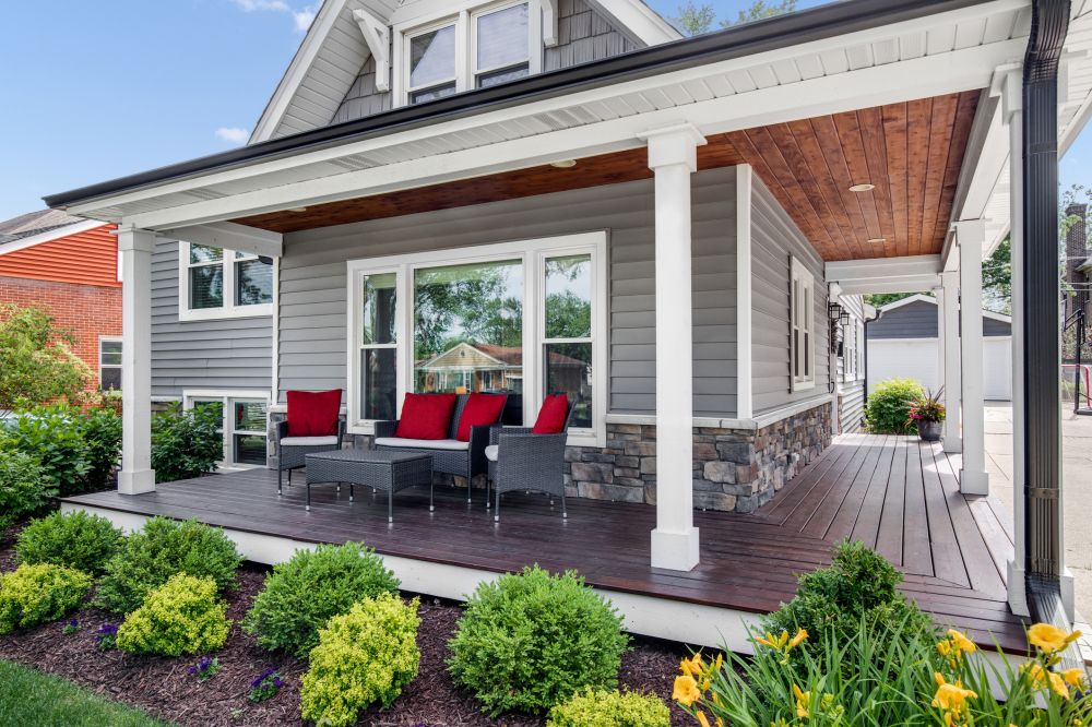 Porch Pillar Repair in Port Orchard