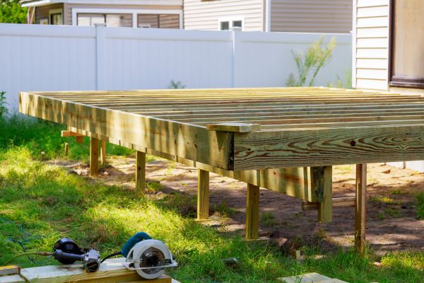 Elevated Deck Installation in Port Orchard