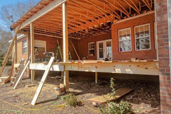 Porch Columns Installation in Port Orchard