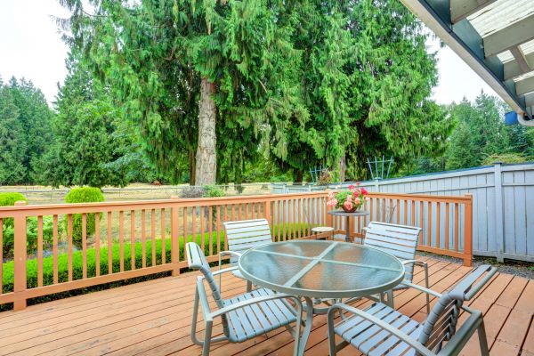 Backyard Deck Construction in Port Orchard