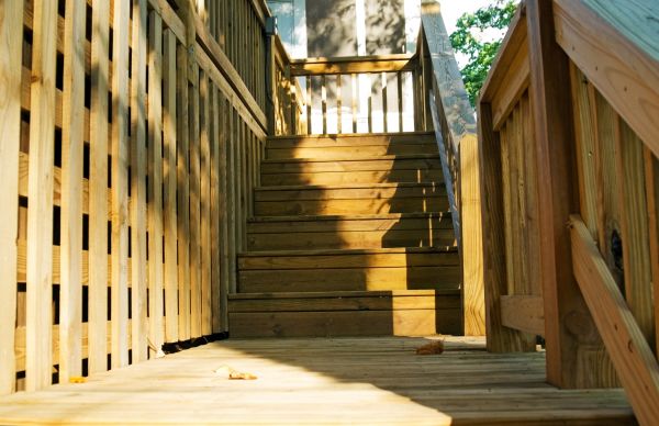 Deck Steps Replacement in Port Orchard