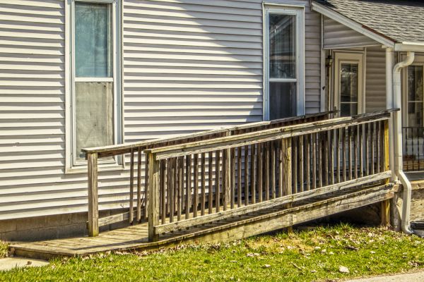 Porch Ramp Construction in Port Orchard