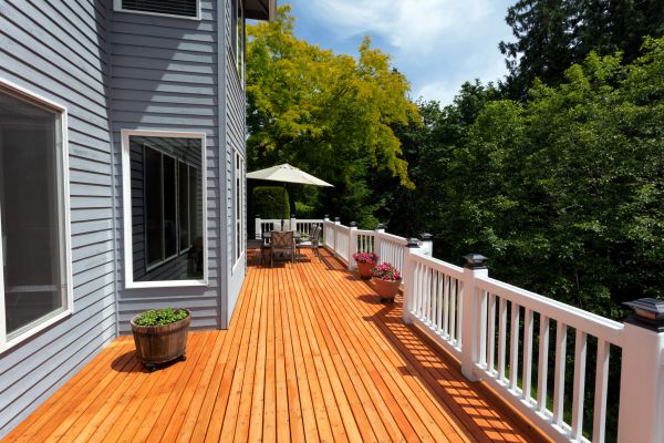 Cedar Deck Construction in Port Orchard