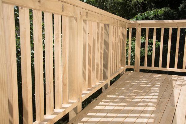 Pine Deck Installation in Port Orchard