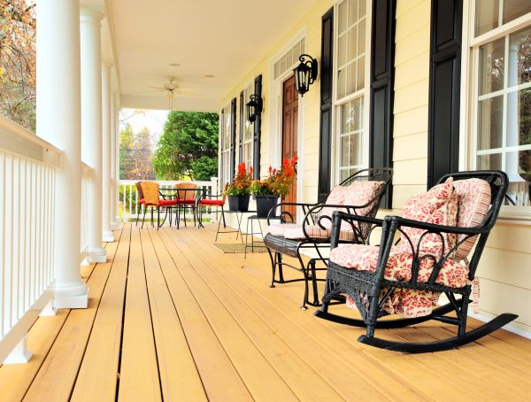 Wooden Veranda Construction in Port Orchard