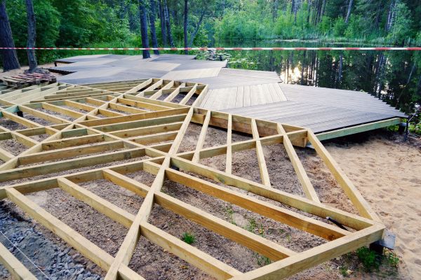 Elevated Deck Installation