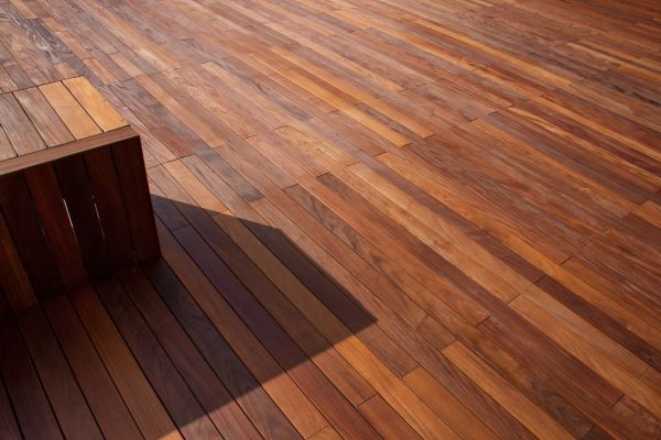 Hardwood Deck Construction